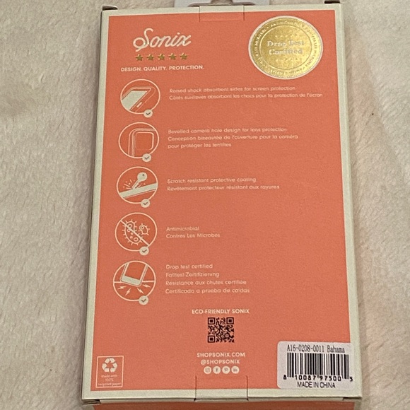 Sonix Protective Case for Apple iPhone 14 Plus Bahama Design NWT - Picture 5 of 5